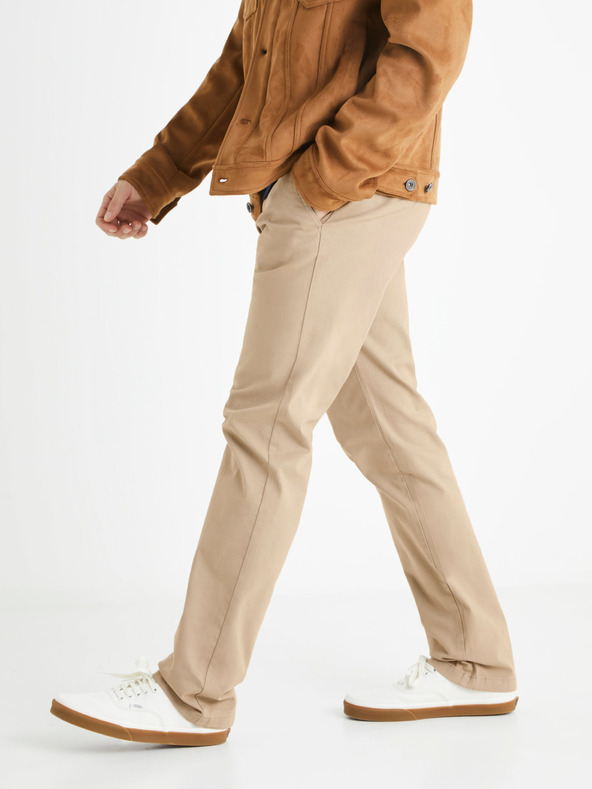 Celio Beige Herren Chino-Hose Celio