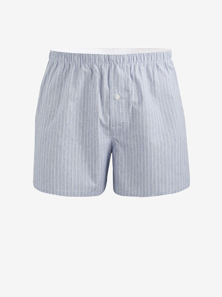 Celio Hellblau gestreifte Herrenshorts Celio Bibou