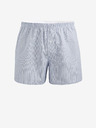 Celio Hellblau gestreifte Herrenshorts Celio Bibou