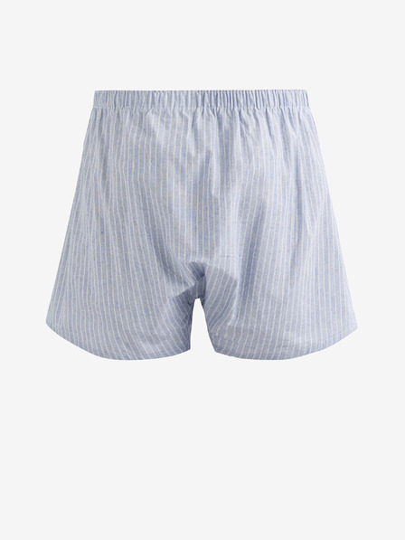 Celio Hellblau gestreifte Herrenshorts Celio Bibou