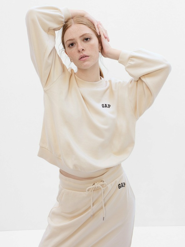 GAP Damen Sweatshirt mit Mini Logo GAP