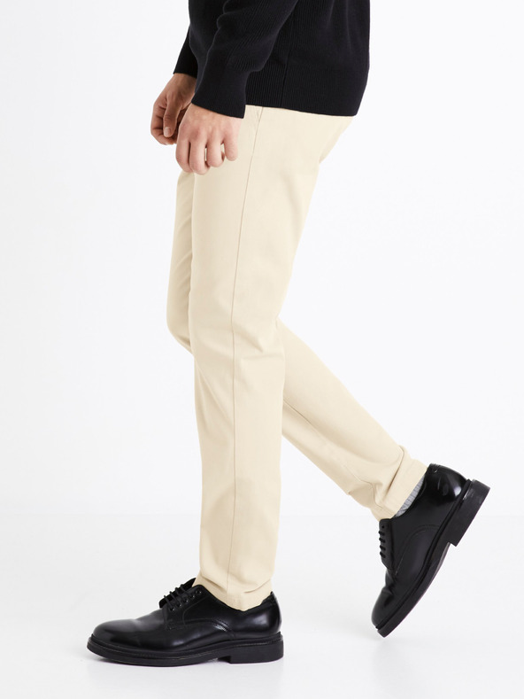Celio Beige Herren-Chinohose Celio Tocharles