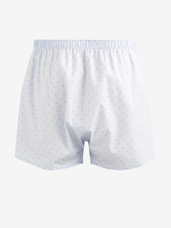 Celio Weiße Herren Polka Dot Shorts Celio Dibusines3