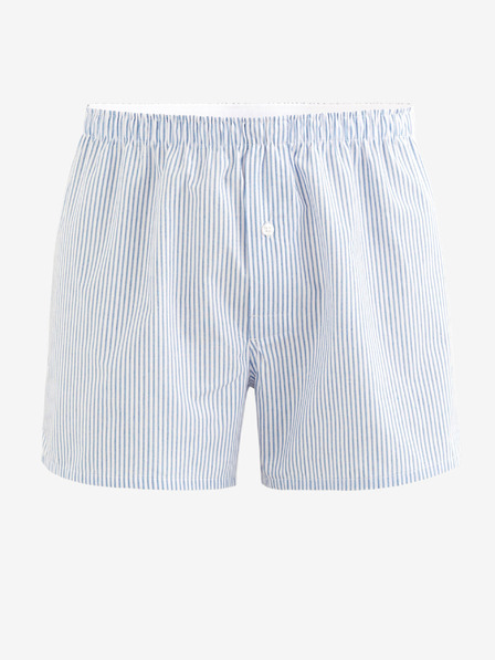 Celio Blau-weiß gestreifte Herrenshorts Celio Dibistripe