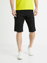 Celio Schwarze Herren Leinen-Shorts Celio Bocourtbm1