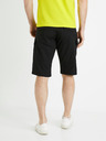 Celio Schwarze Herren Leinen-Shorts Celio Bocourtbm1