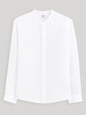 Celio Weißes Herren-Leinenhemd Celio Damaolin