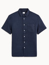 Celio Dunkelblaues Herren-Leinenhemd Celio Damarlin