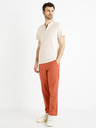 Celio Cremefarbenes Herren-Basishemd Celio Cegeti