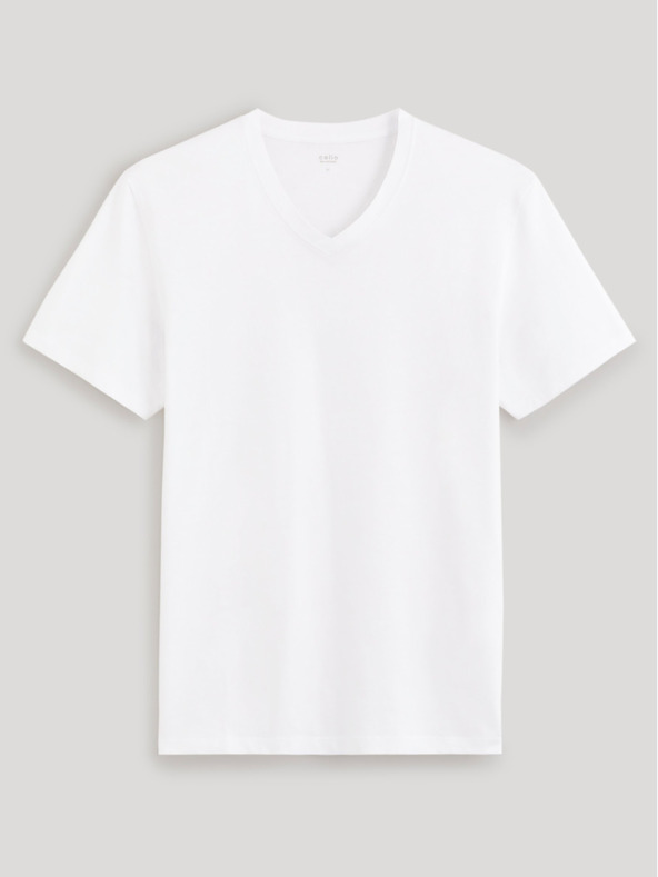 Celio Weißes Herren-Basic-Hemd Celio Debasev