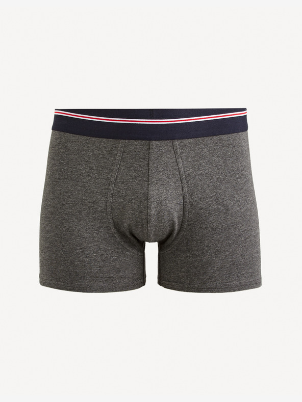 Celio Graue Herren-Boxershorts Celio Mike
