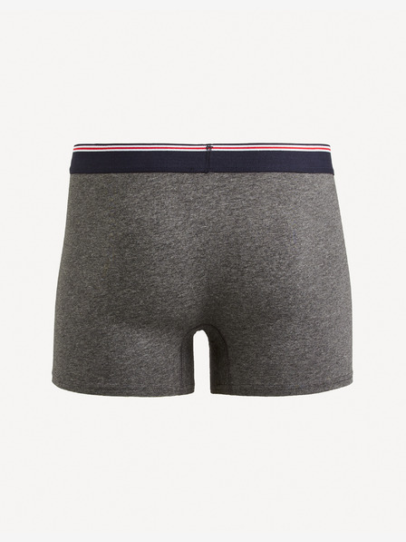 Celio Graue Herren-Boxershorts Celio Mike