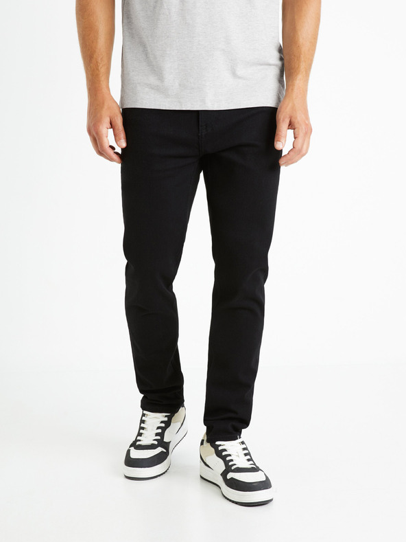 Celio Schwarze Slim Fit Jeans für Herren Celio Foslim