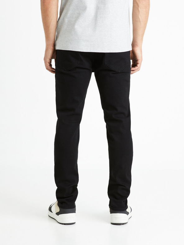 Celio Schwarze Slim Fit Jeans für Herren Celio Foslim