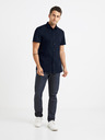 Celio Dunkelblaues Herrenhemd Celio Daslim