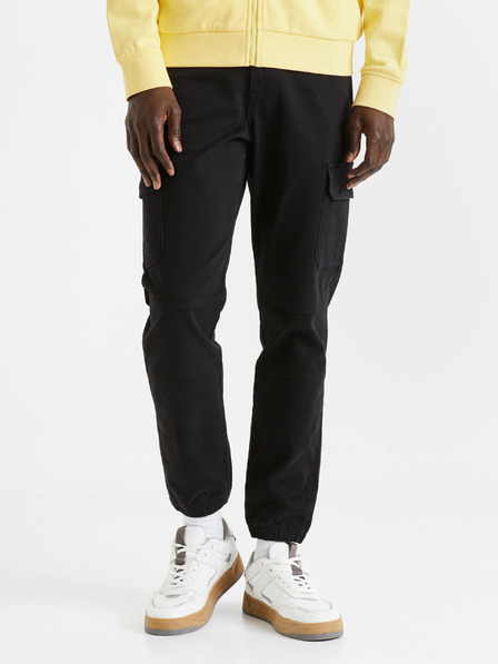 Celio Schwarze Herren Cargohose Celio Dolyte