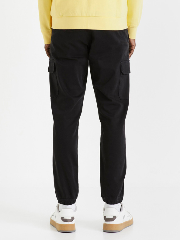 Celio Schwarze Herren Cargohose Celio Dolyte