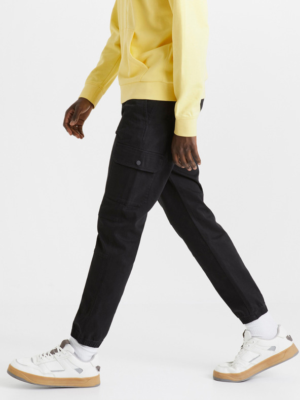 Celio Schwarze Herren Cargohose Celio Dolyte