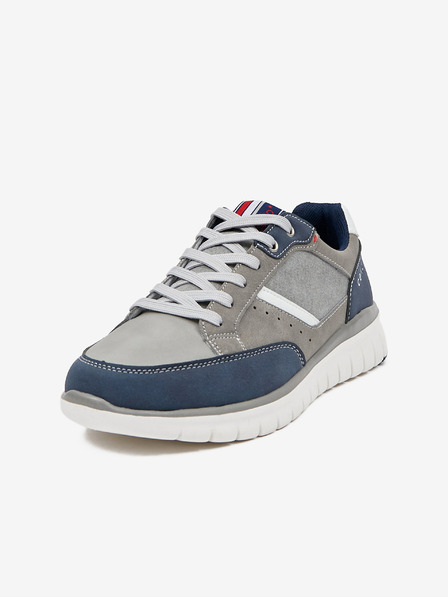 Celio Graue Herren-Sneakers aus Wildleder von Celio