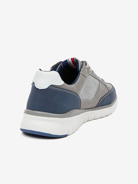 Celio Graue Herren-Sneakers aus Wildleder von Celio