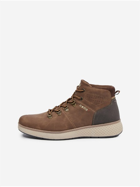 Celio Braune Herren-Winterstiefeletten Celio