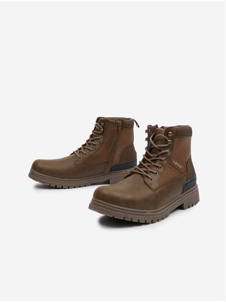 Celio Braune Herren-Winterstiefeletten Celio