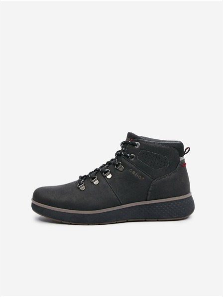 Celio Schwarze Herren-Winterstiefeletten Celio