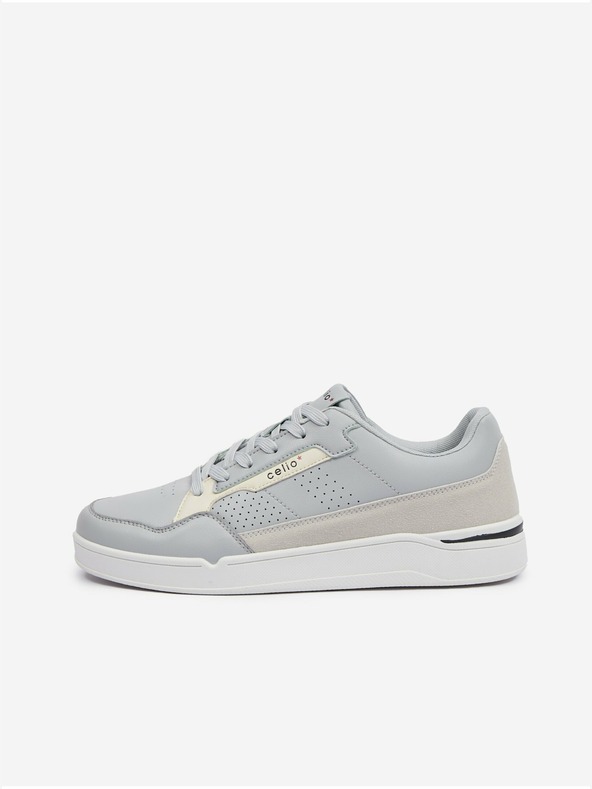 Celio Hellgraue Herren-Sneakers von Celio
