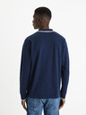 Celio Dunkelblaues Herren-Poloshirt Basic Celio Decolml