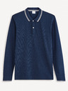 Celio Dunkelblaues Herren-Poloshirt Basic Celio Decolml