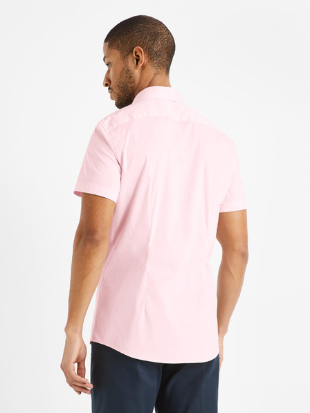 Celio Rosa Herrenhemd Celio Daslim