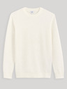 Celio Cremefarbener Herren-Basic-Pullover Celio Bepic