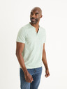 Celio Hellgrünes Herren-T-Shirt Celio Cegeti