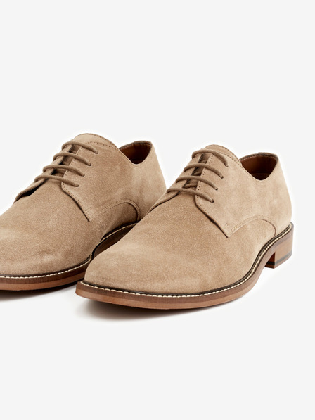 Celio Beige Herren Wildleder Halbschuhe Celio