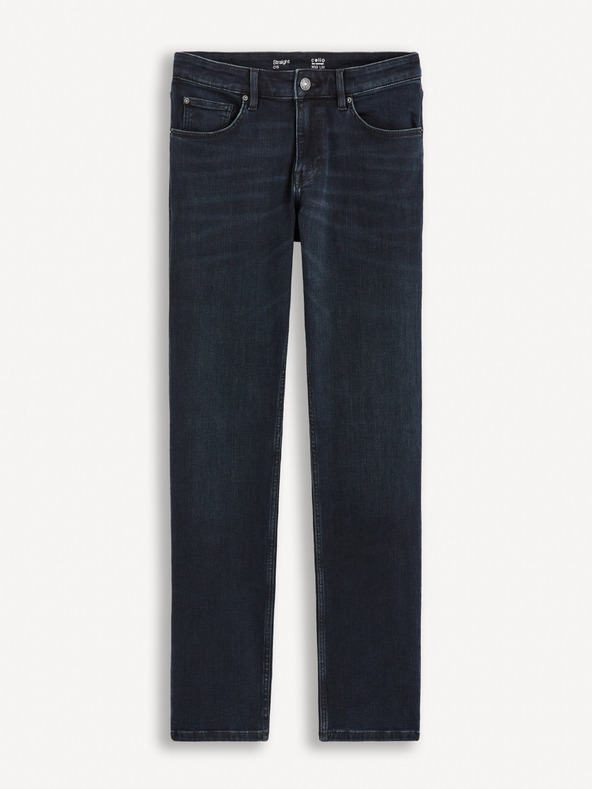Celio Dunkelgraue Herren Jeans Straight Fit Celio C15