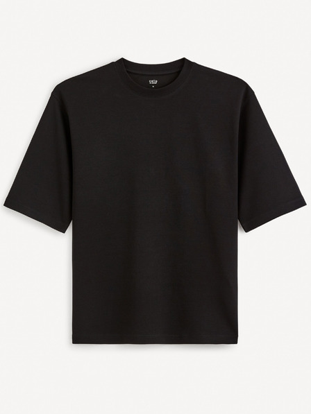 Celio Schwarzes Herren-T-Shirt Celio Gehem