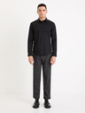 Celio Schwarzes Herrenhemd Celio Masantalrg