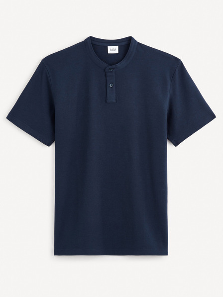 Celio Dunkelblaues Herren Basic Polohemd Celio Gesohel