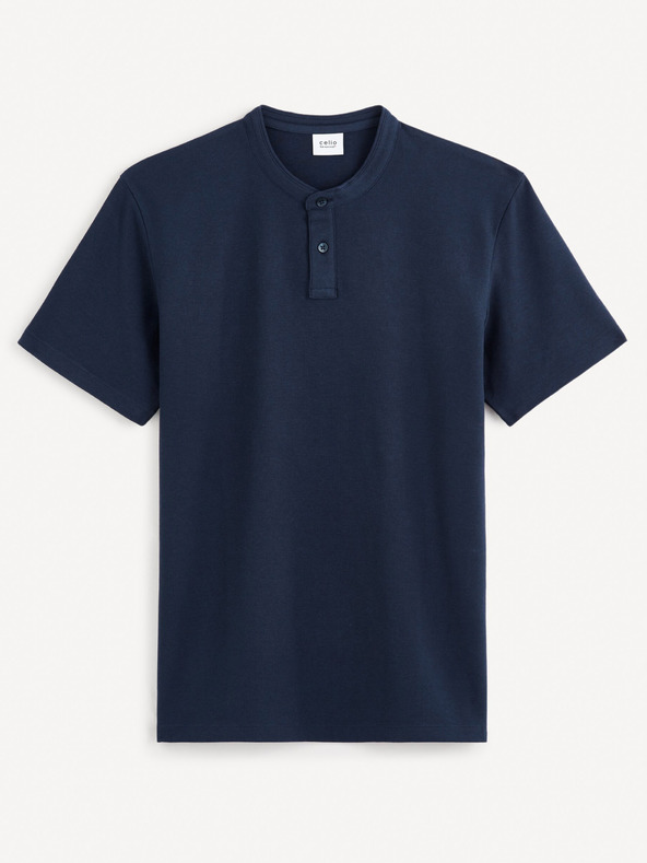 Celio Dunkelblaues Herren Basic Polohemd Celio Gesohel