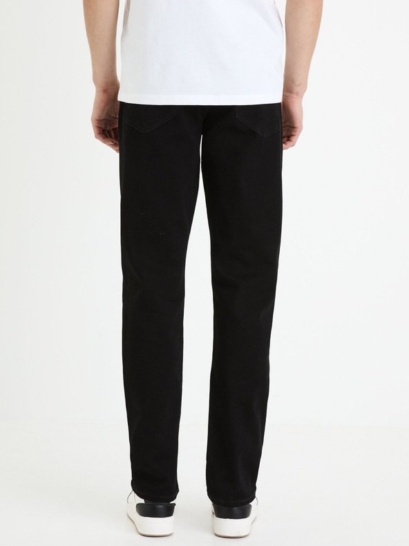 Celio Schwarze Herrenjeans Straight Fit Celio C15