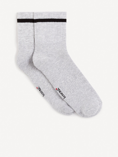 Celio Hellgraue Herrensocken Celio Gihalf