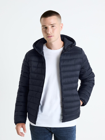 Celio Dunkelblau Herren Celio Fububble Steppjacke