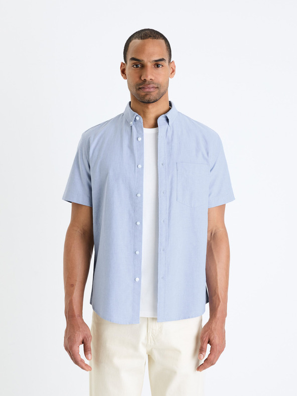 Celio Hellblau Herrenhemd Celio Daxfordmc
