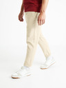 Celio Herrenhose Leinenmischung beige Celio Dolinco