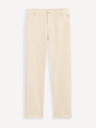 Celio Herrenhose Leinenmischung beige Celio Dolinco