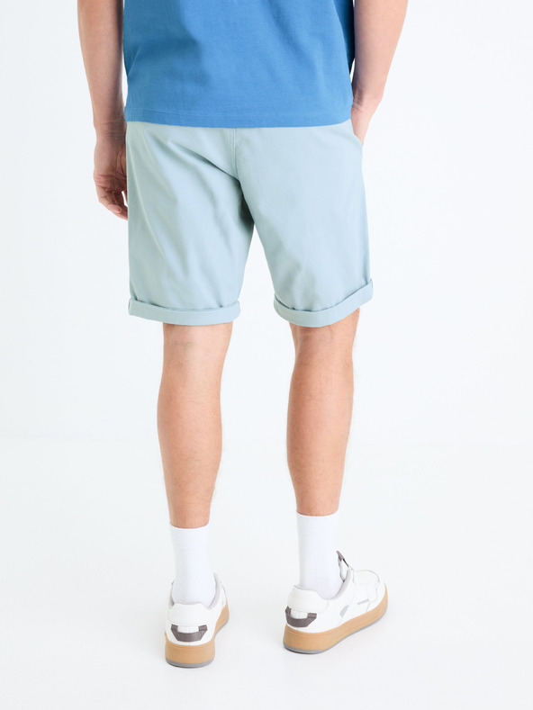 Celio Hellblaue Herren-Chino-Shorts Celio Bochinobm