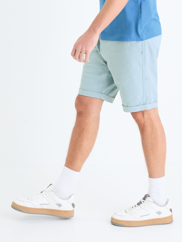 Celio Hellblaue Herren-Chino-Shorts Celio Bochinobm