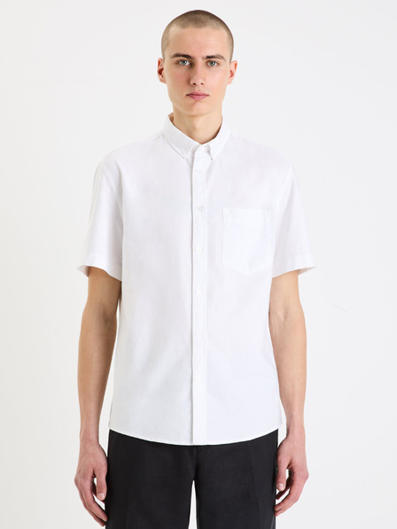 Celio Weißes Herrenhemd Celio Daxfordmc