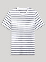 Celio Weißes Herren T-Shirt gestreift Celio Gebaser