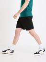 Celio Schwarze Herren-Trainingsshorts Celio Goshort